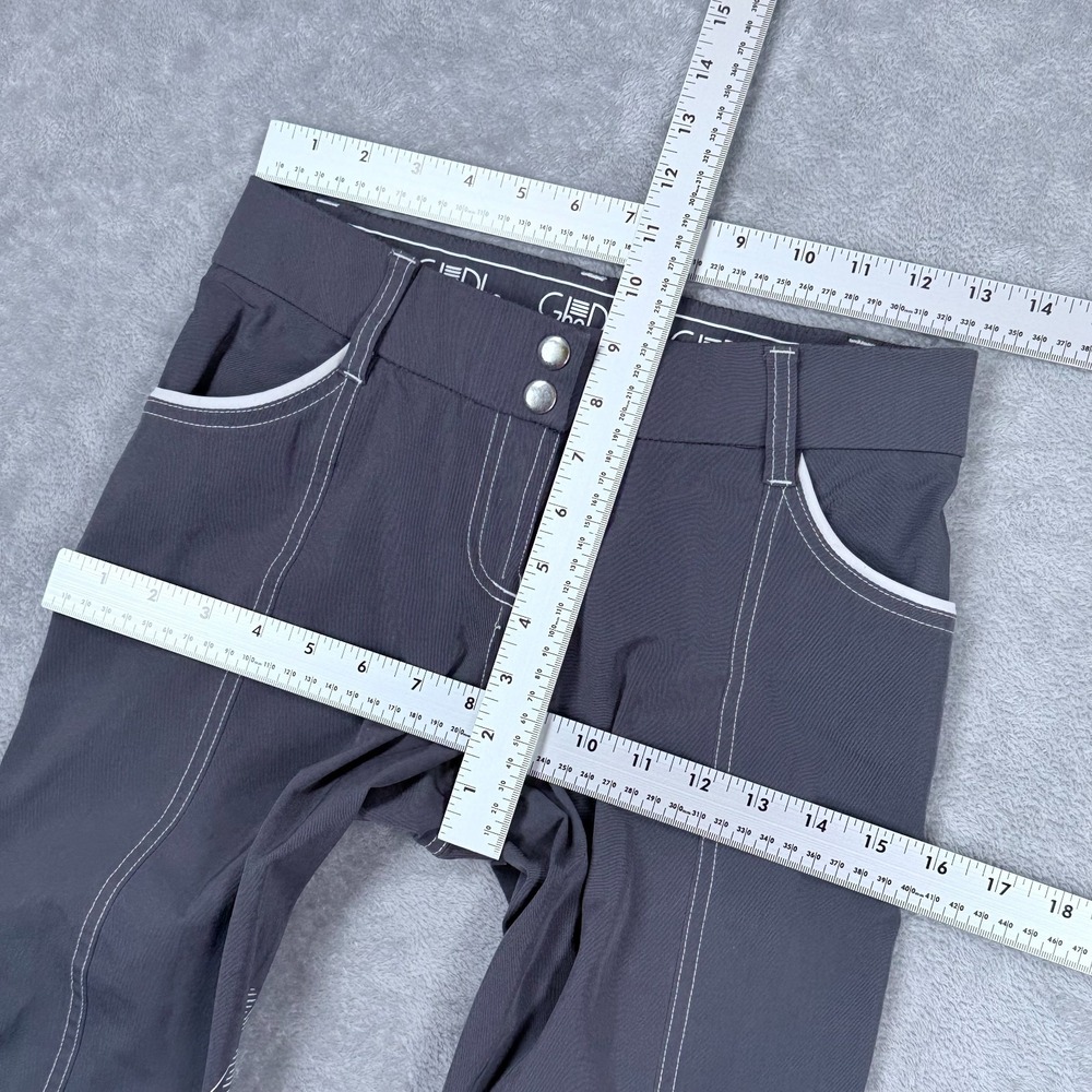 GhoDho Elara Breeches Horse Riding Pants Womens 26 Knee Patch Gray Equestrian - Picture 5 of 9